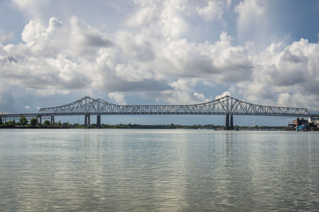 Crescent City Connection bridge over the Mississippi River